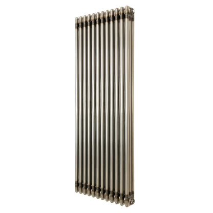 Traditional 3 Column Radiator - 1500 x 560mm - Raw Metal