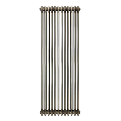 Traditional 3 Column Radiator - 1500 x 560mm - Raw Metal