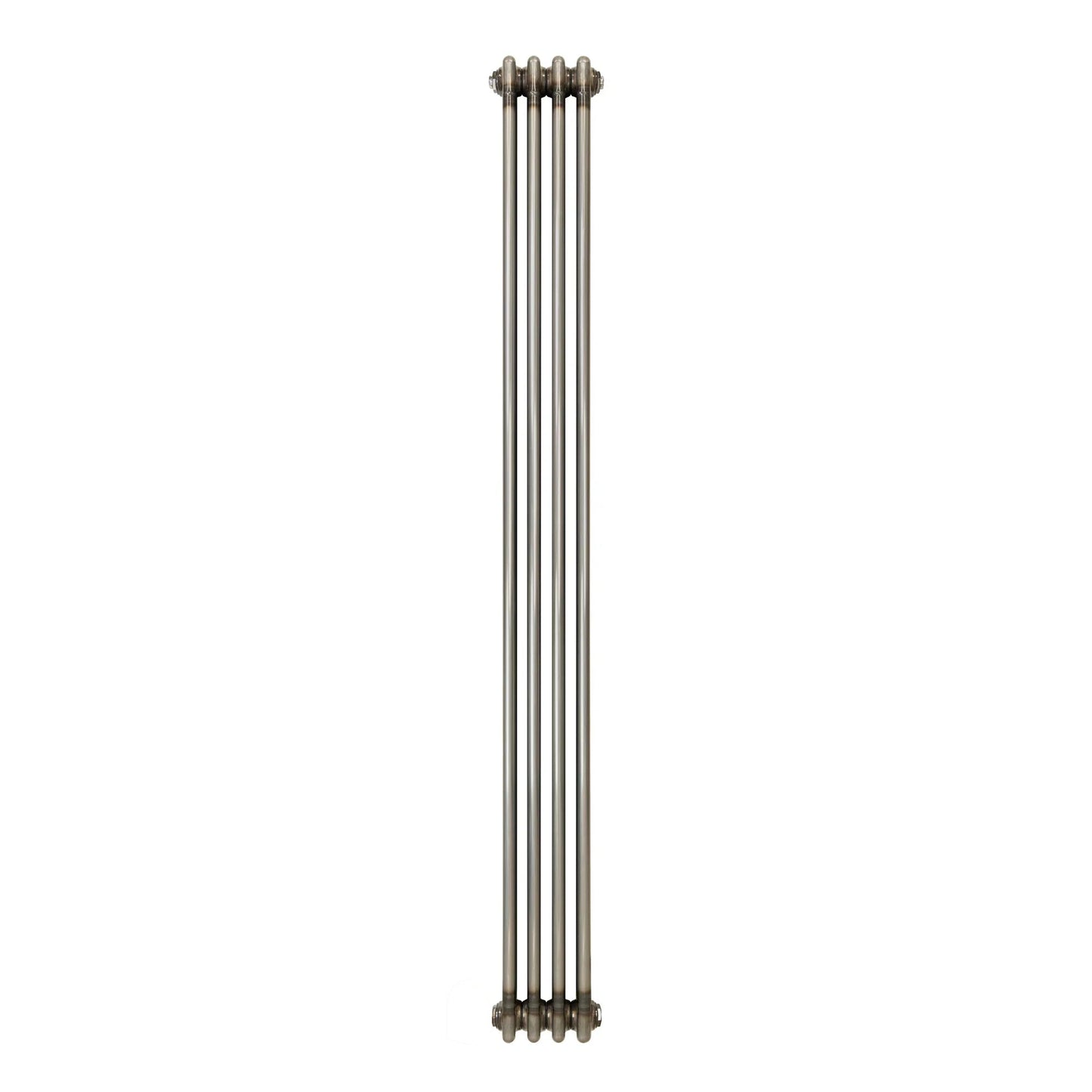 Traditional 3 Column Radiator - 1800 x 200mm - Raw Metal