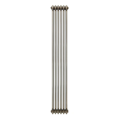 Traditional 3 Column Radiator - 1800 x 290mm - Raw Metal