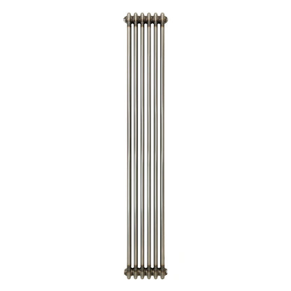 Traditional 3 Column Radiator - 1800 x 290mm - Raw Metal