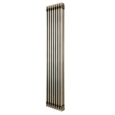Traditional 3 Column Radiator - 1800 x 380mm - Raw Metal
