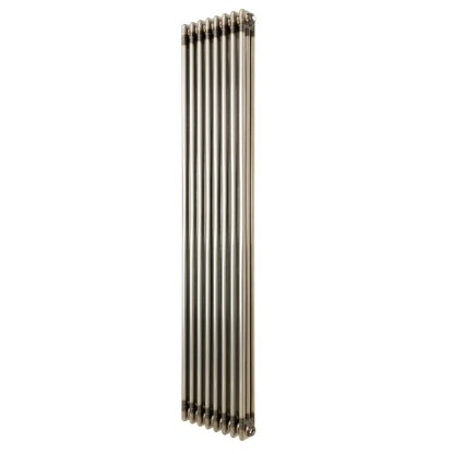 Traditional 3 Column Radiator - 1800 x 380mm - Raw Metal