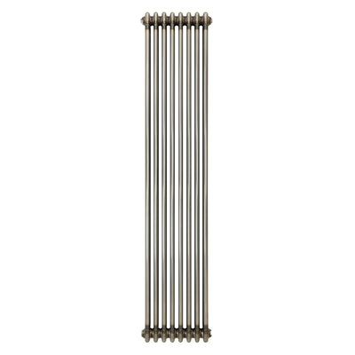 Traditional 3 Column Radiator - 1800 x 380mm - Raw Metal