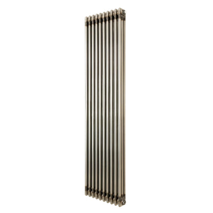 Traditional 3 Column Radiator - 1800 x 470mm - Raw Metal