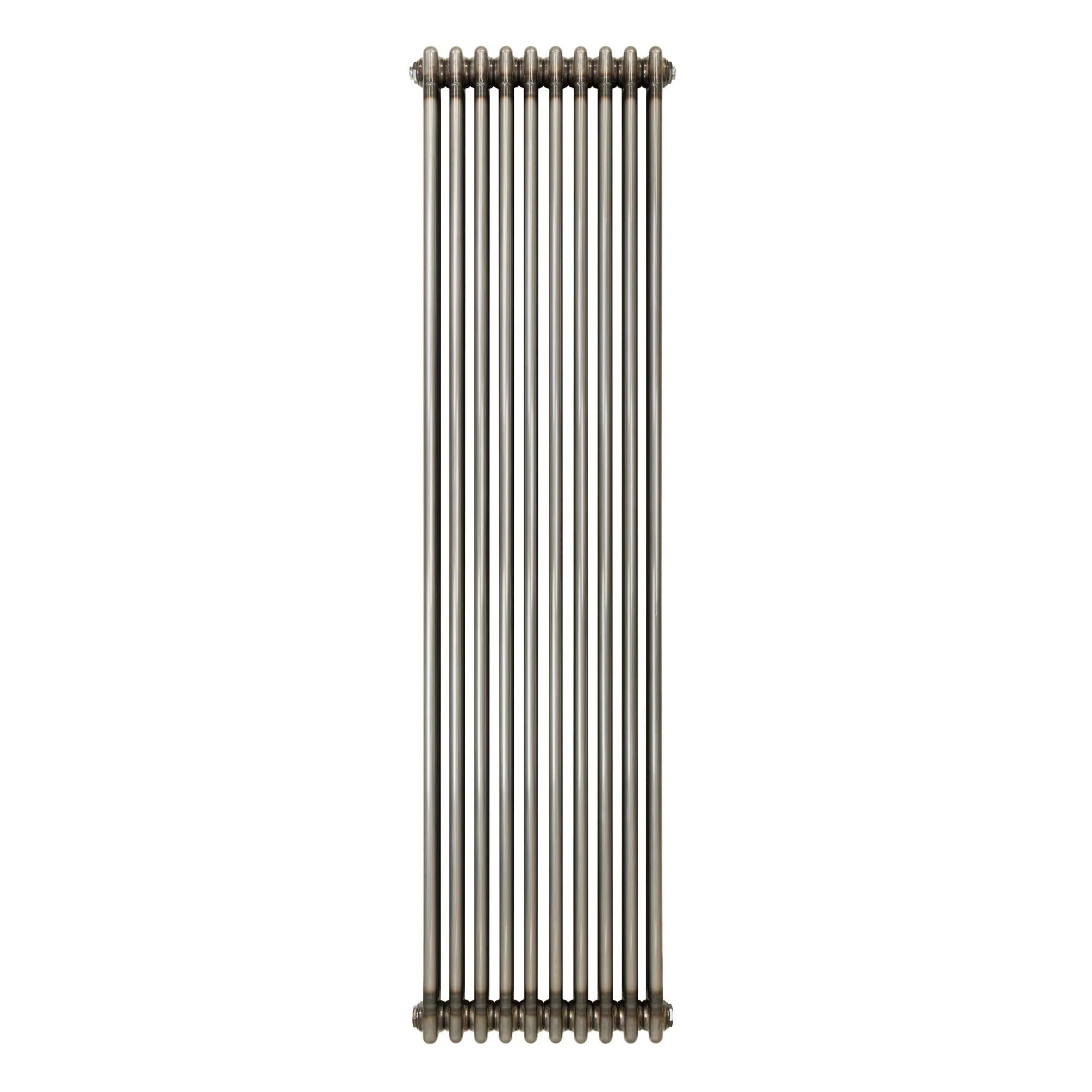 Traditional 3 Column Radiator - 1800 x 470mm - Raw Metal