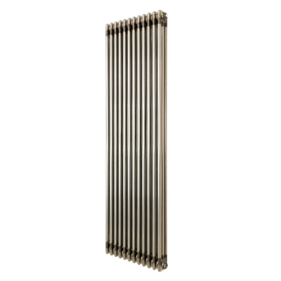 Traditional 3 Column Radiator - 1800 x 560mm - Raw Metal