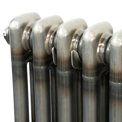 Traditional 3 Column Radiator - 1800 x 560mm - Raw Metal