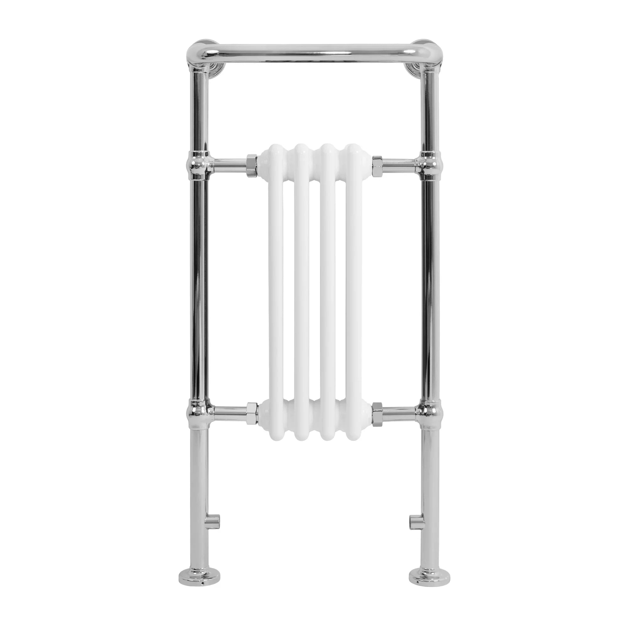 Traditional Heated Towel Rail Radiator – 950mm x 480mm  – White