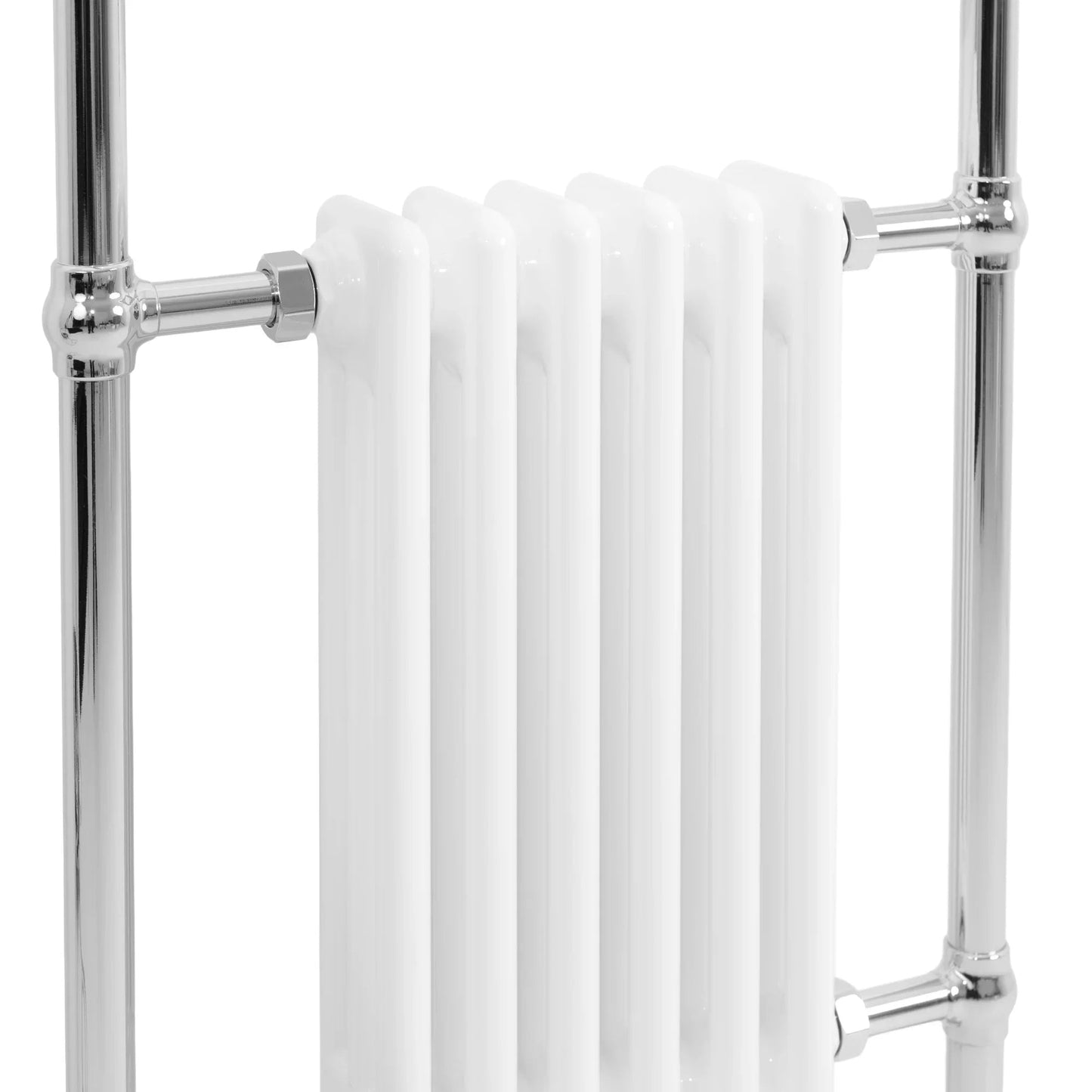 Traditional Heated Towel Rail Radiator – 950mm x 570mm  – White