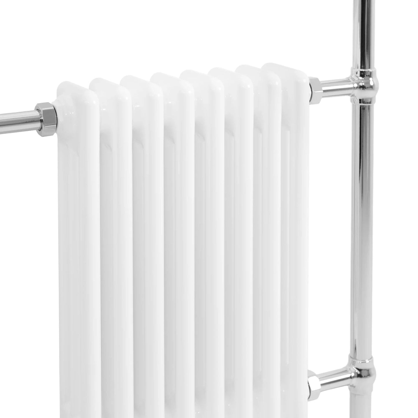Traditional Heated Towel Rail Radiator – 950mm x 660mm  – White