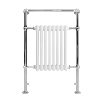 Traditional Heated Towel Rail Radiator – 950mm x 660mm  – White