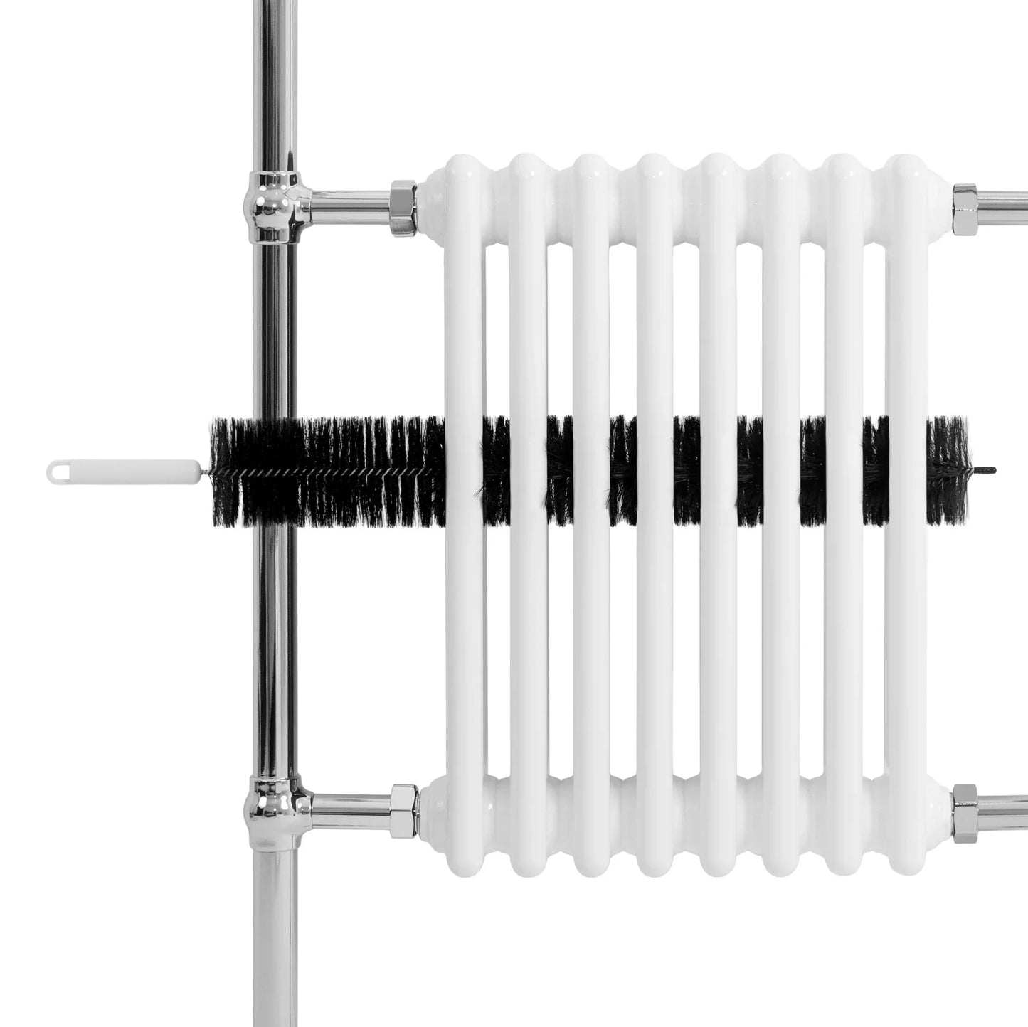 Traditional Heated Towel Rail Radiator – 950mm x 660mm  – White