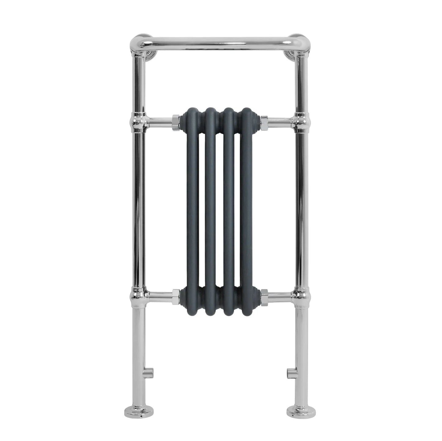 Traditional Heated Towel Rail Radiator – 950mm x 480mm  – Anthracite Grey