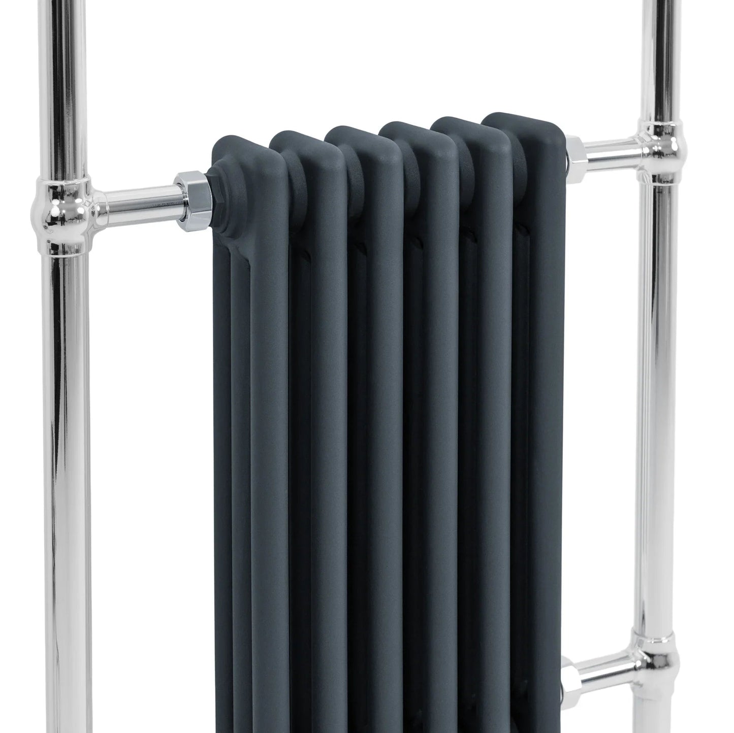 Traditional Heated Towel Rail Radiator – 950mm x 570mm  – Anthracite Grey