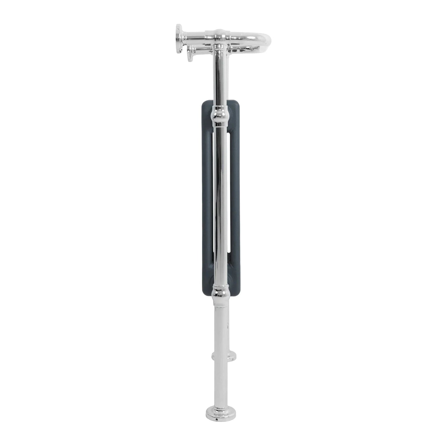 Traditional Heated Towel Rail Radiator – 950mm x 570mm  – Anthracite Grey