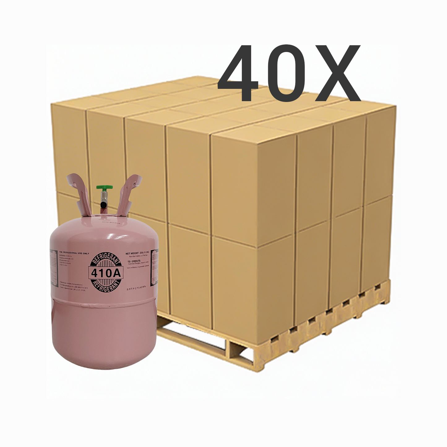 25LB R410A (R-410A) Refrigerant Gas