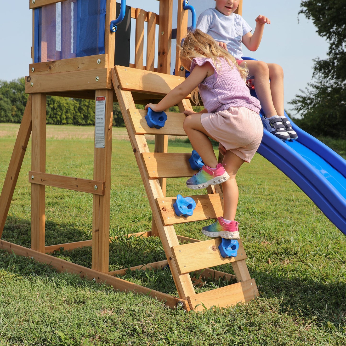 Bay Pointe Swing Set and Climbing Frame