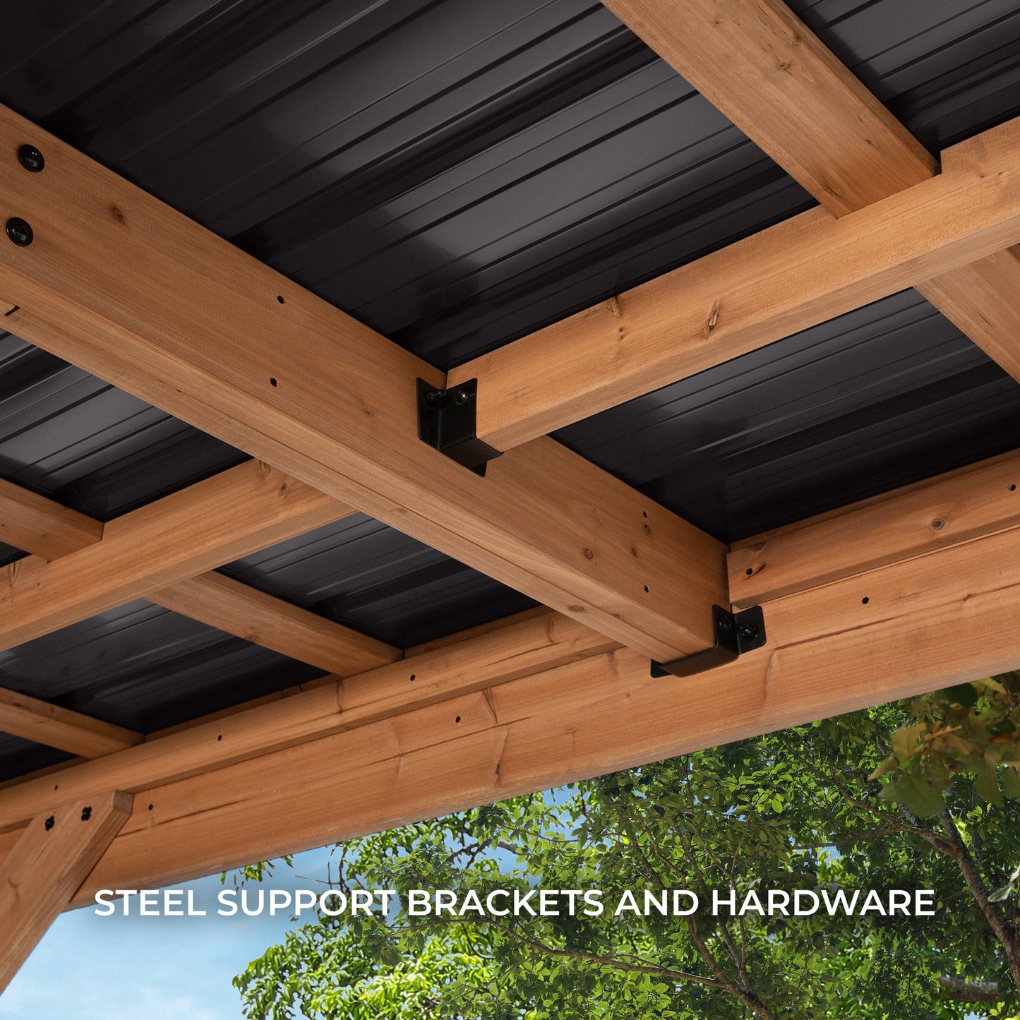 6.2m x 3.7m (20ft x 12ft) Kingsport Carport