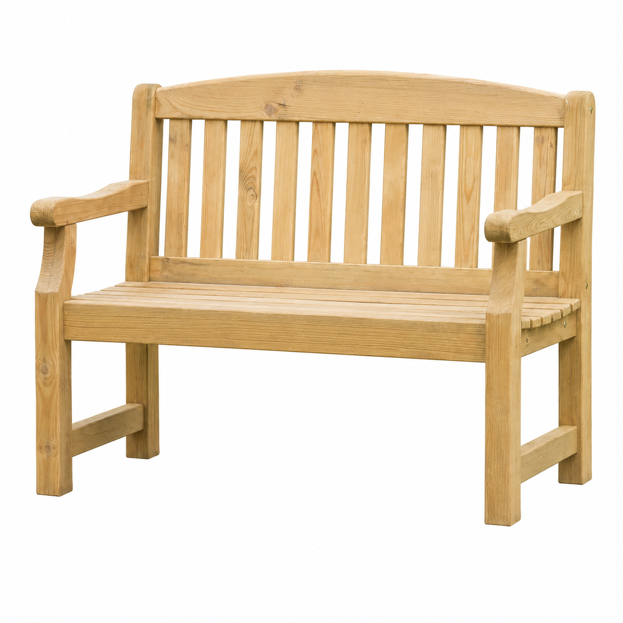 Elda Heavy Duty Wooden Garden Bench – 4ft