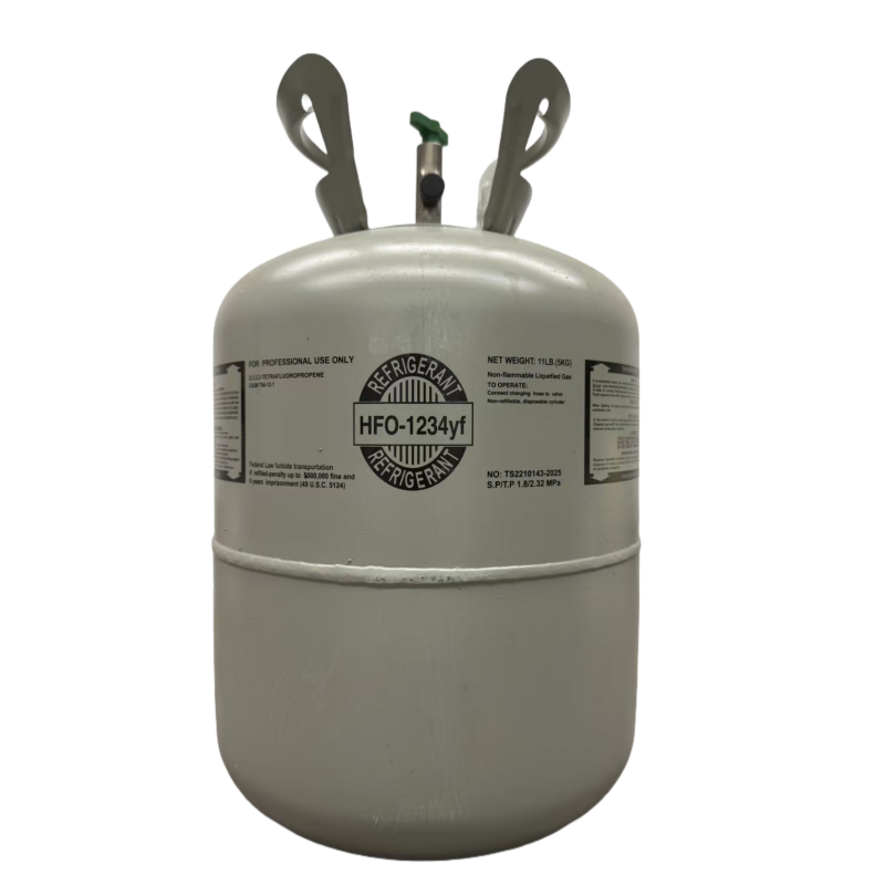 11 LB R1234yf (R-1234yf) Refrigerant Gas | 5 Cylinders
