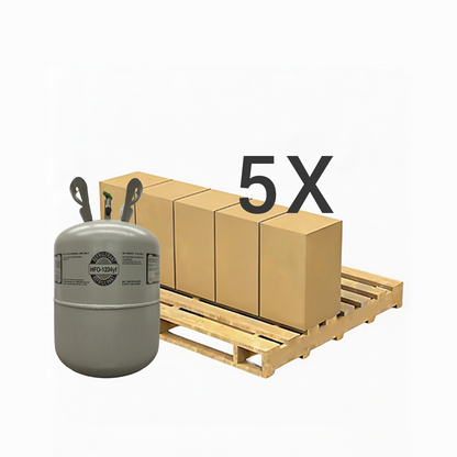 11 LB R1234yf (R-1234yf) Refrigerant Gas | 30 Cylinders
