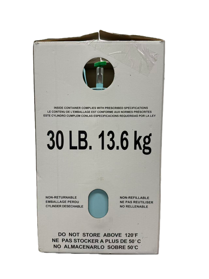 30LB R134A (R-134A) Refrigerant Gas | 30 Cylinders