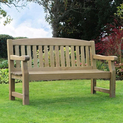 Elda Heavy Duty Wooden Garden Bench – 5ft