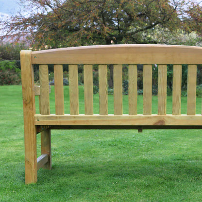 Elda Heavy Duty Wooden Garden Bench – 5ft
