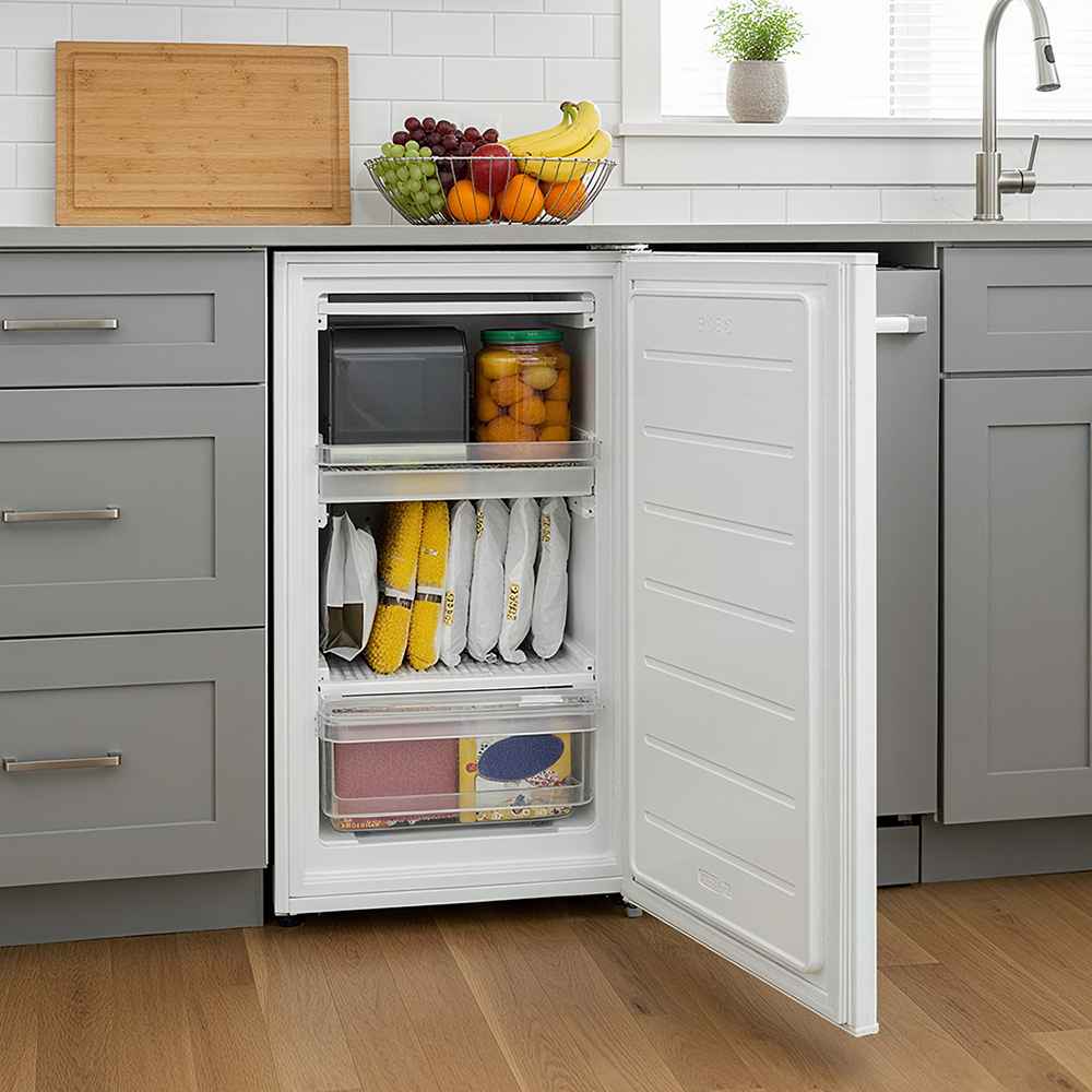 60L Under Counter Freezer – White