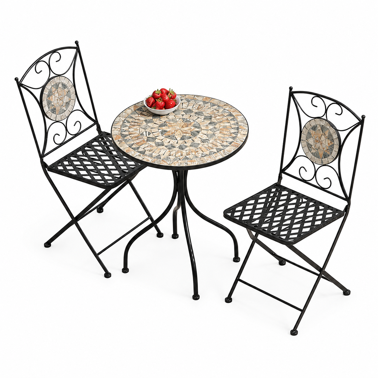 Turin Mosaic Bistro Set