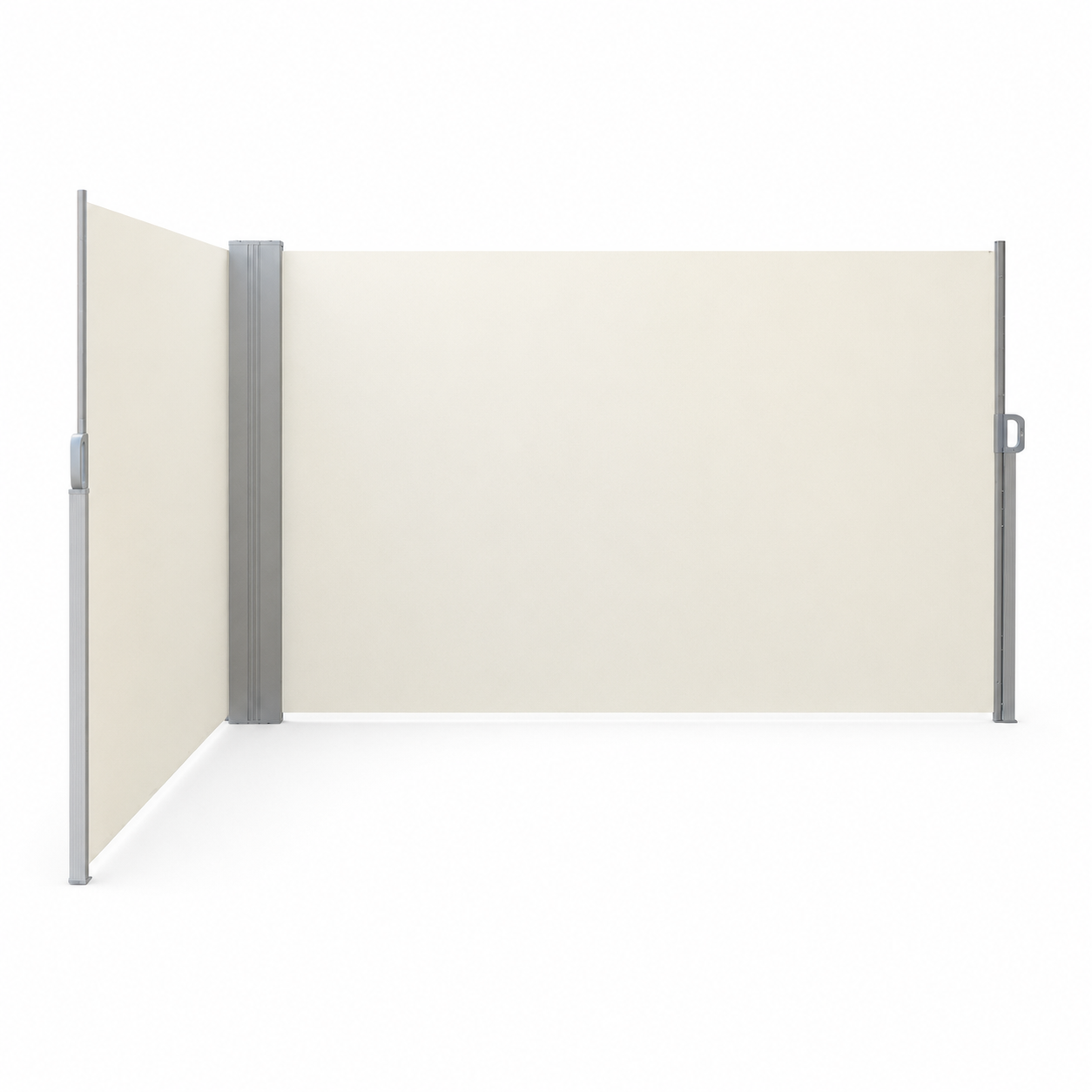 Outdoor Retractable Privacy Side Awning – Beige 600cm