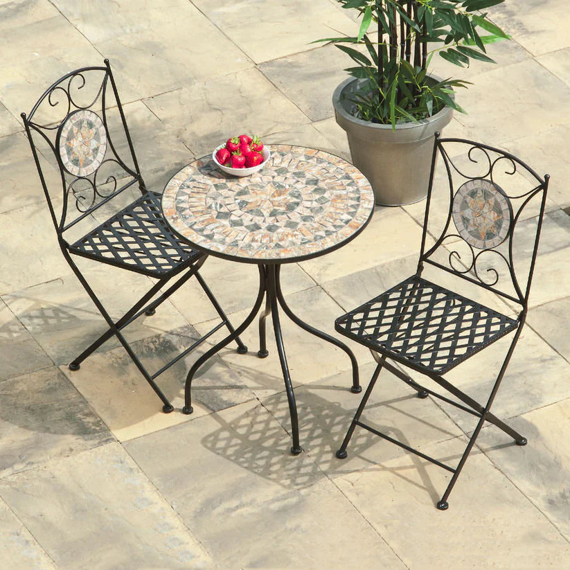 Turin Mosaic Bistro Set