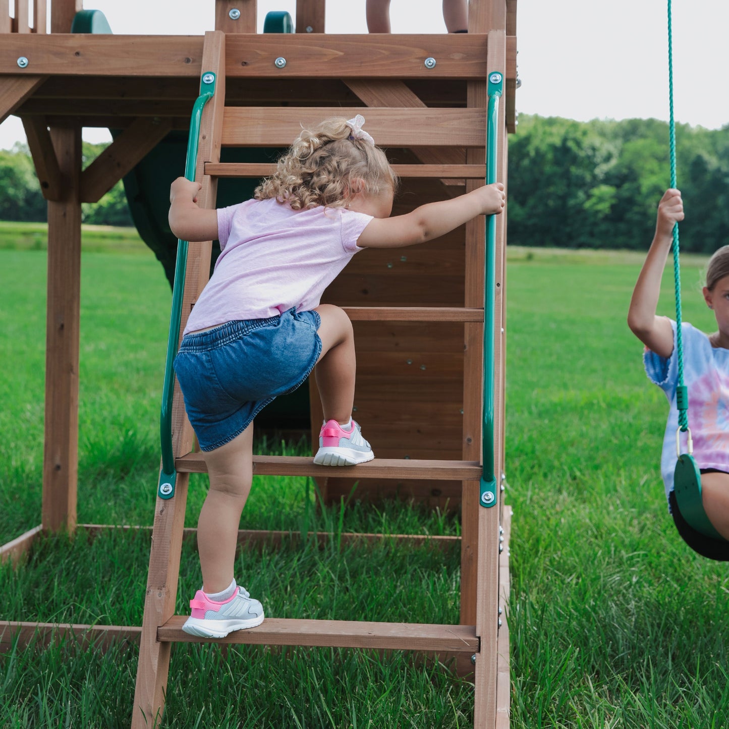 Lightning Ridge Swing Set and Climbing Frame