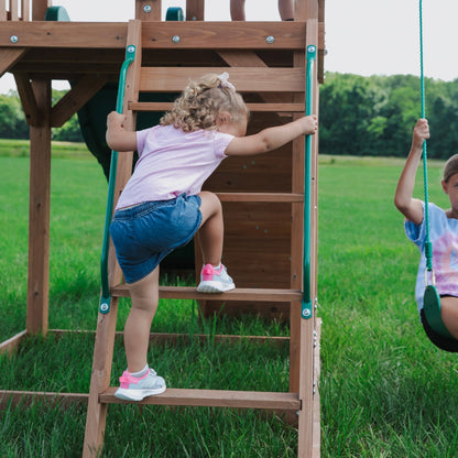 Lightning Ridge Swing Set and Climbing Frame