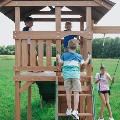 Lightning Ridge Swing Set and Climbing Frame