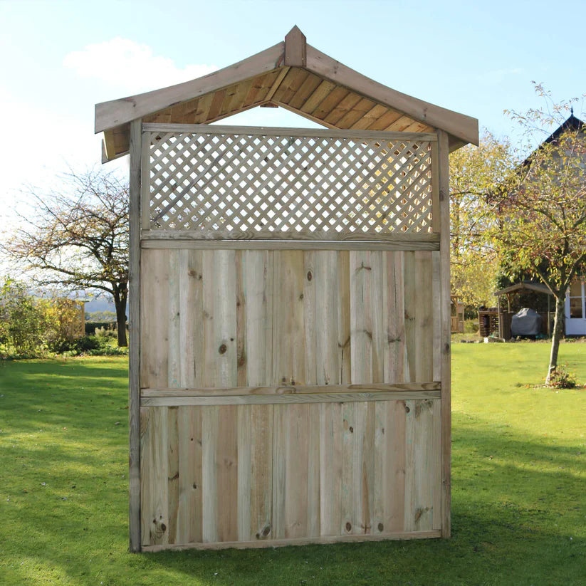 Barcelona Garden Arbour – Storage Box & Trellis