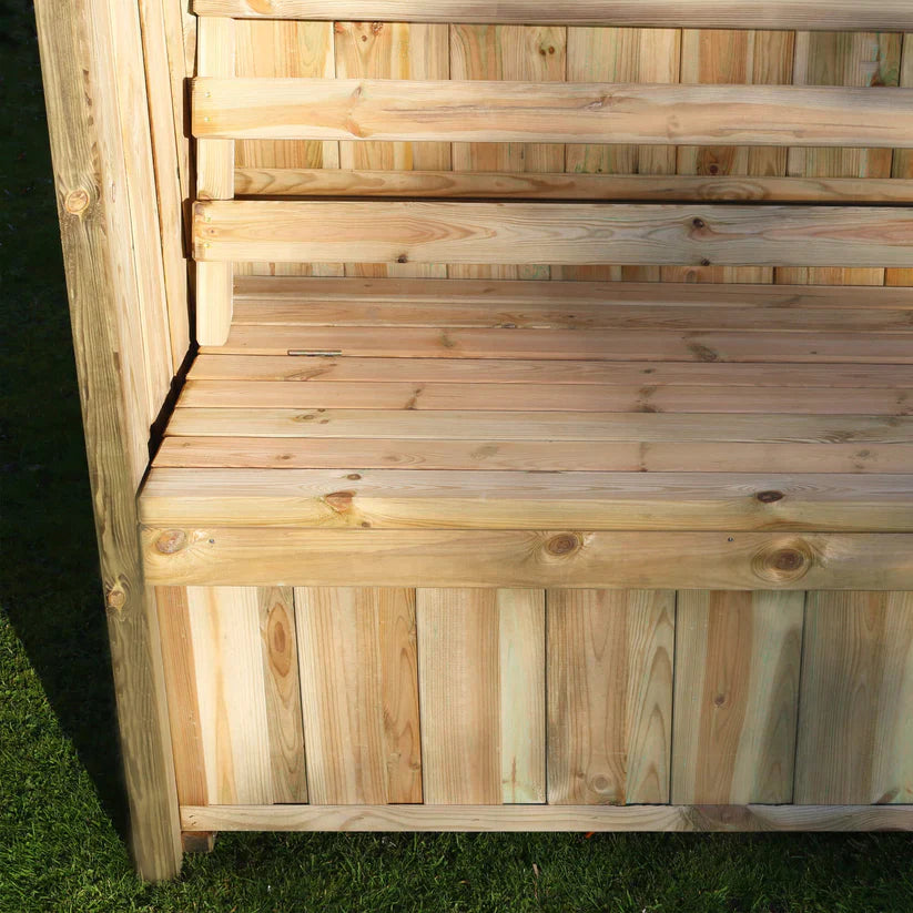 Barcelona Garden Arbour – Storage Box & Trellis