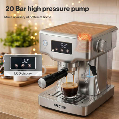 Barista Espresso Machine – LCD Display