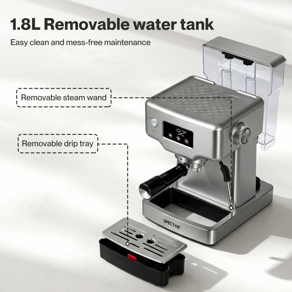 Barista Espresso Machine – LCD Display