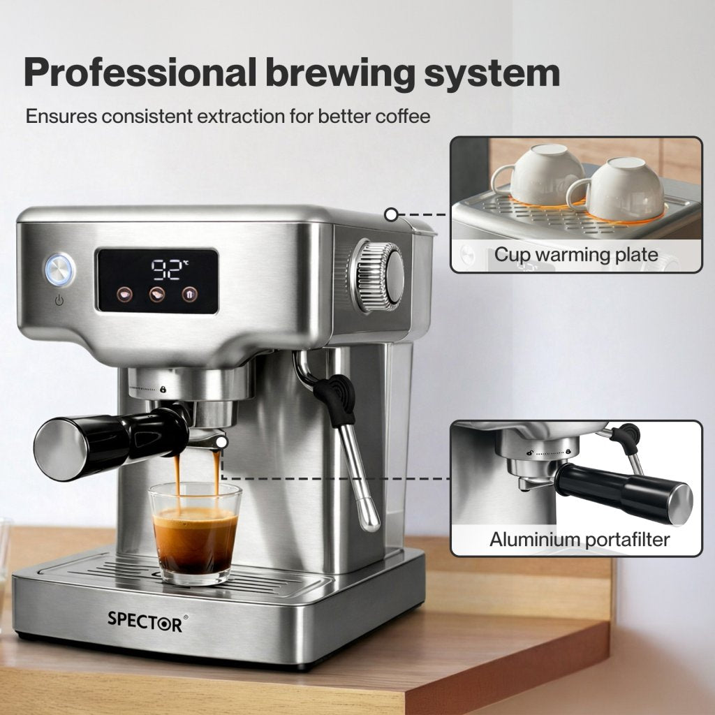 Barista Espresso Machine – LCD Display