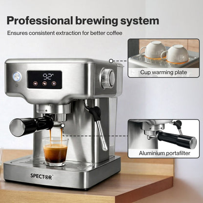 Barista Espresso Machine – LCD Display