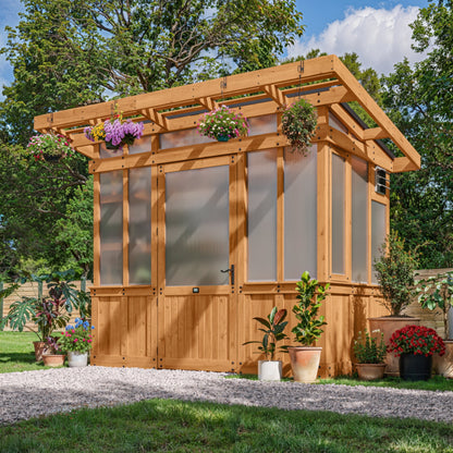 2.7m x 1.7m (9ft x 6ft) Poppy Greenhouse