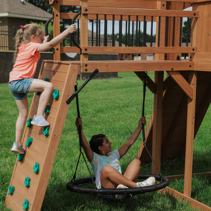 Sterling Point Swing Set and Climbing Frame