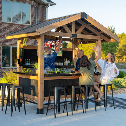 2.9m x 1.9m (10ft x 6ft) Palisade Outdoor Bar