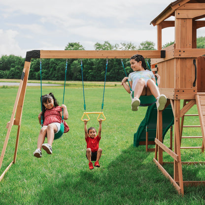 Sterling Point Swing Set and Climbing Frame