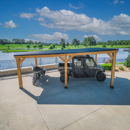 6.2m x 3.7m (20ft x 12ft) Kingsport Carport