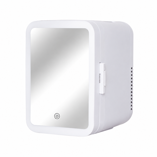 5L Mini Fridge – LED Mirror Light