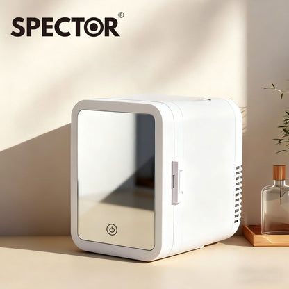 5L Mini Fridge – LED Mirror Light