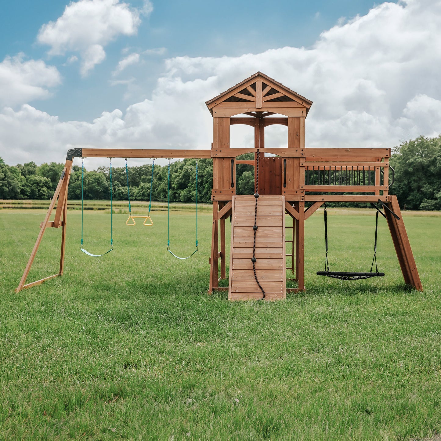 Sterling Point Swing Set and Climbing Frame